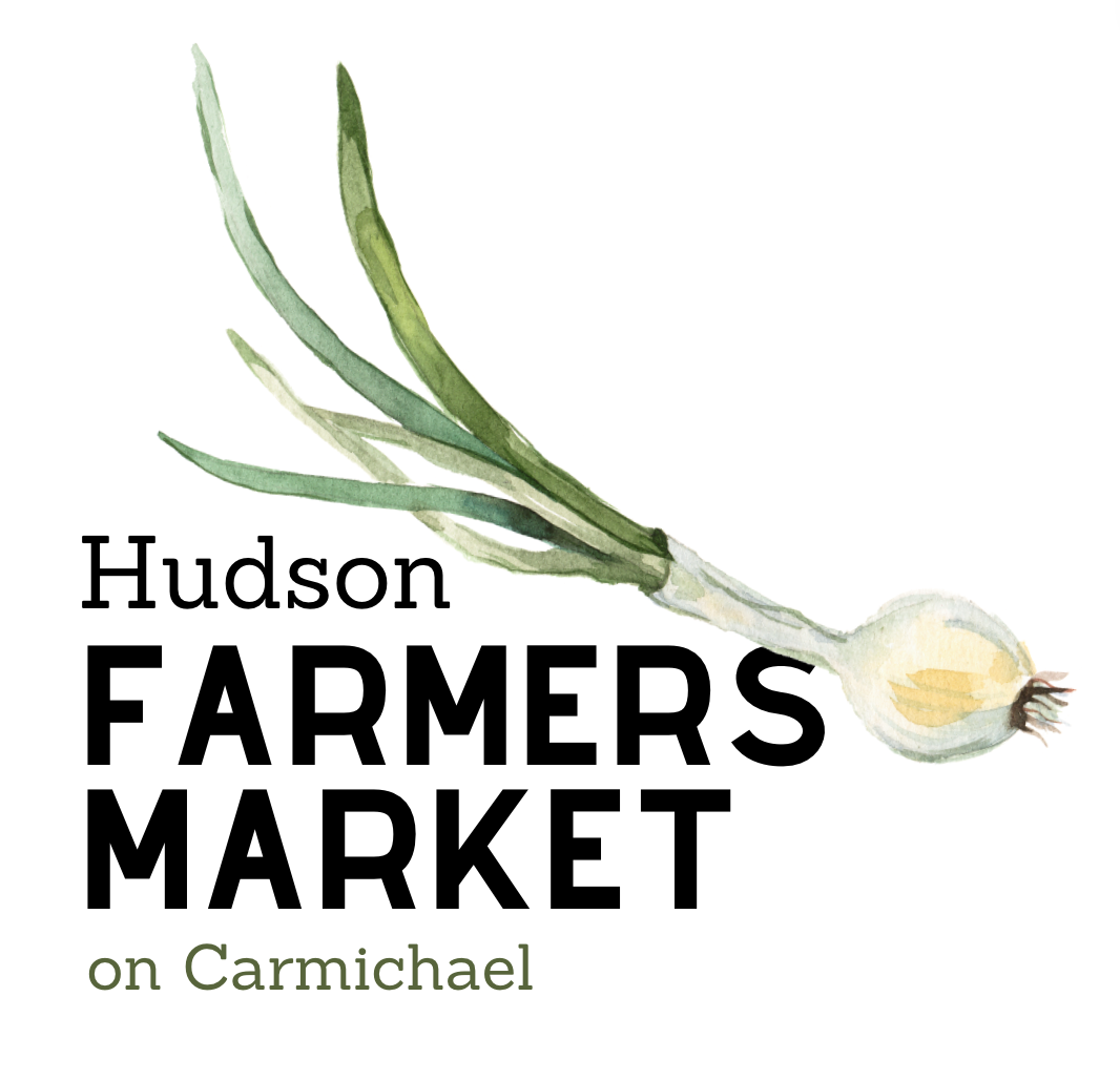 graphic design logo created for Hudson Farmers Market